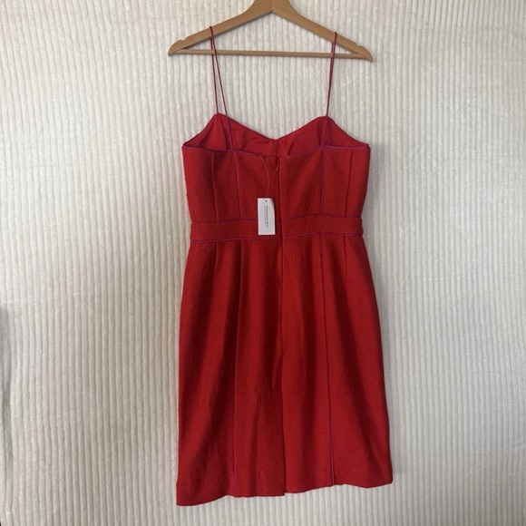 Banana Republic Red Wool Rayon Boucle Pencil Dress Size 8 NWT $130 - Picture 14 of 14
